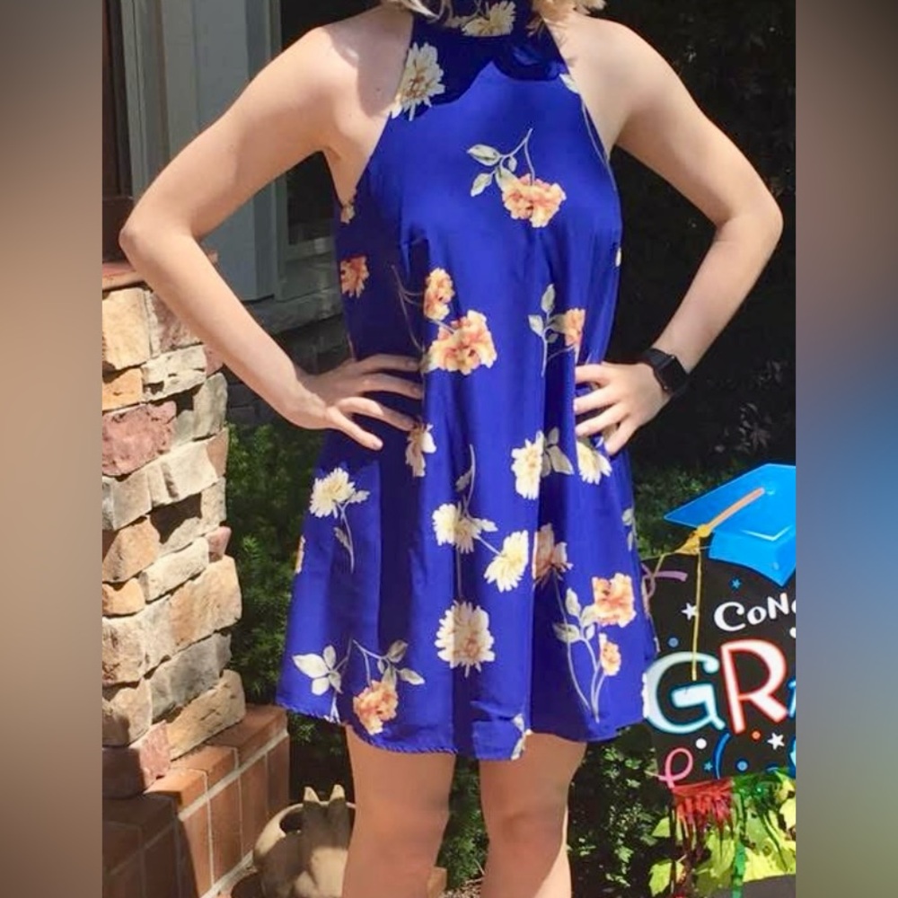 Lulus floral Sleeveless Dress